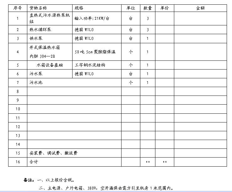 洗浴中心余熱回收系統(tǒng)報(bào)價(jià)